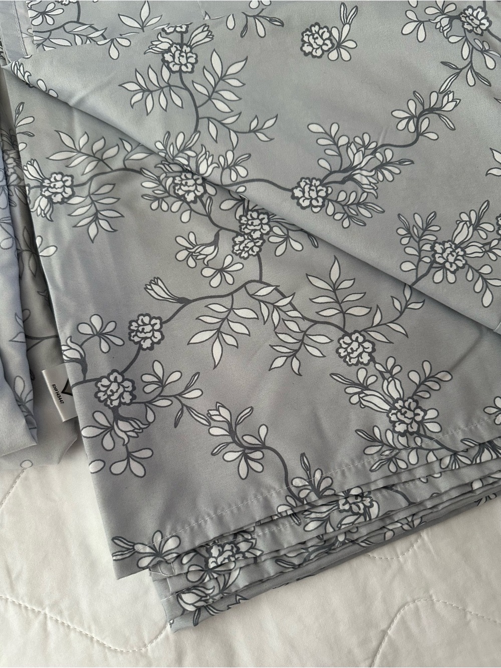 Microfiber Floral Vine Sheet Set - Full